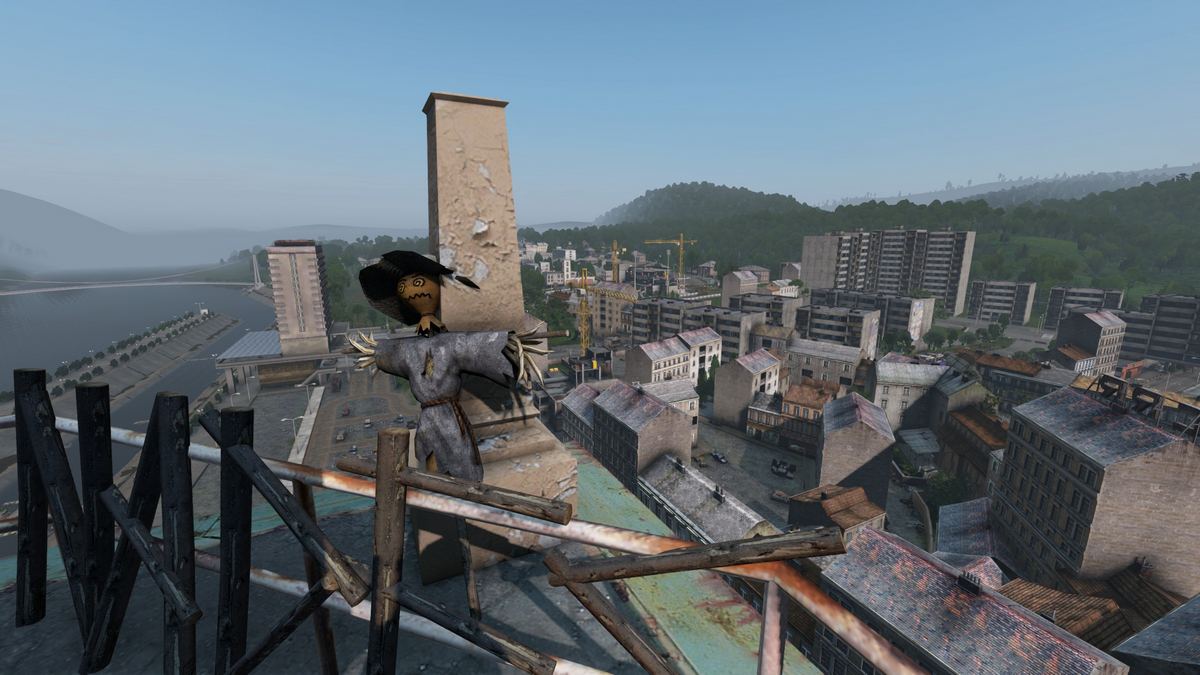 Pogled na centar  (DayZ – mapa Esseker)