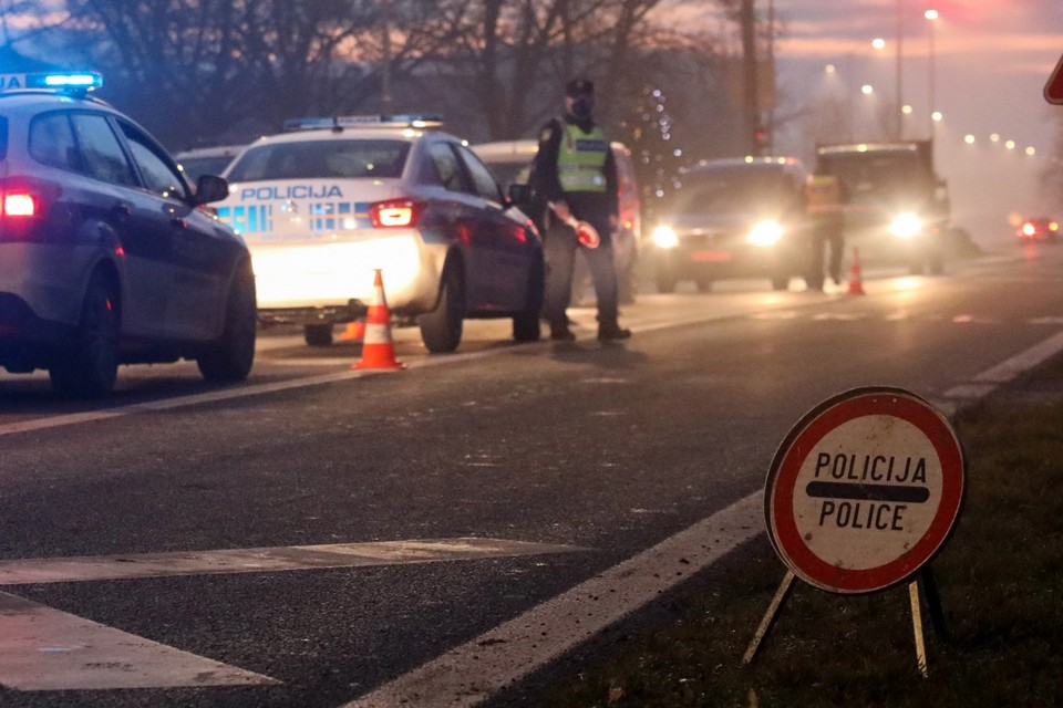 Provjera propusnica na Klisi