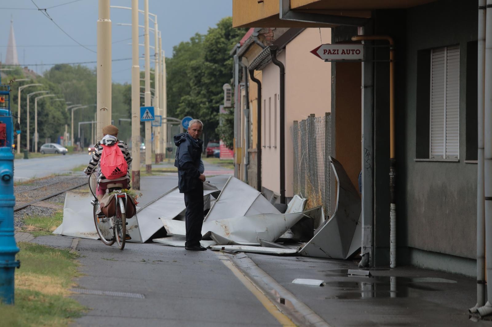 Nevrijeme u Osijeku Nevrijeme u Osijeku