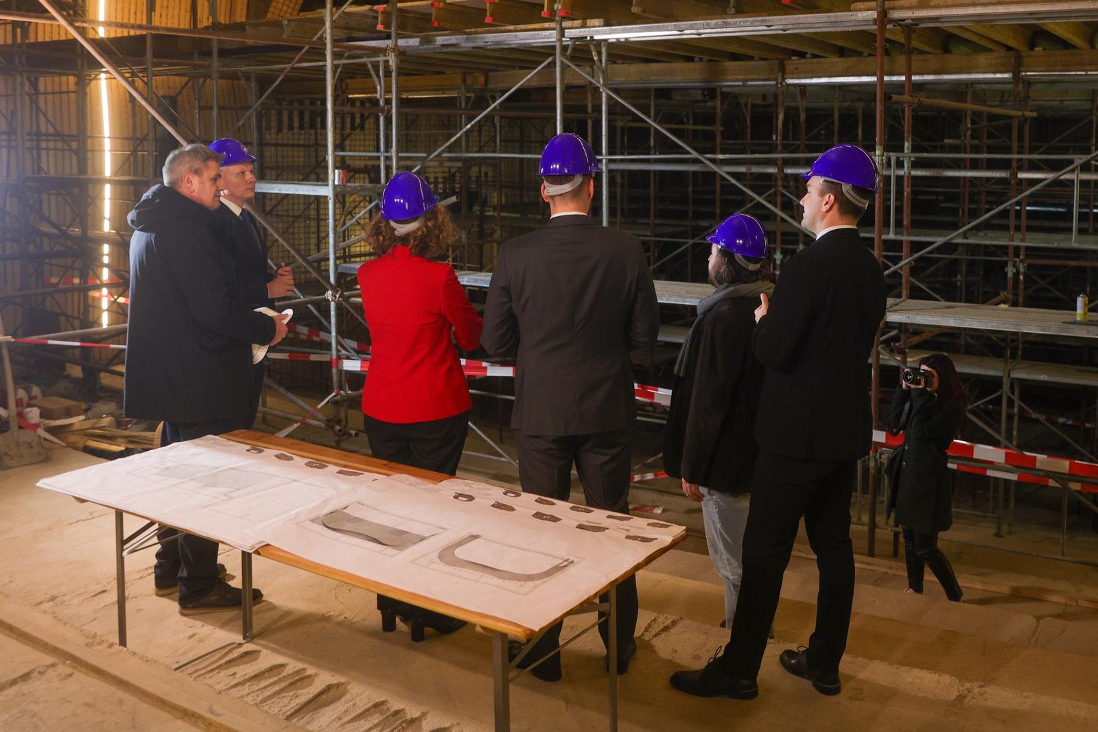 Radovi na koncertnoj dvorani Kulturnog centra Radovi na koncertnoj dvorani Kulturnog centra