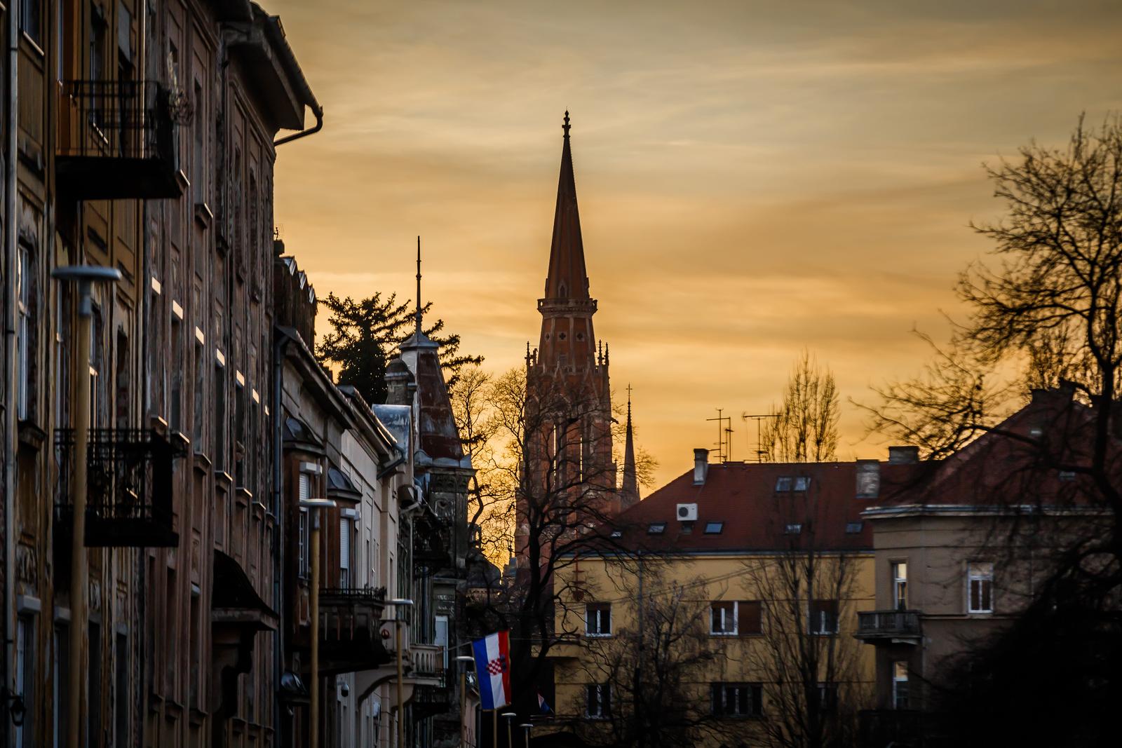 Zimsko predvečerje u Osijeku