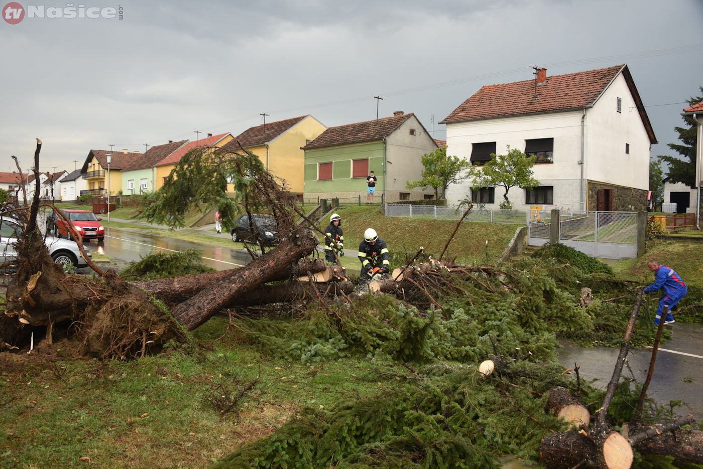 Nevrijeme u Našicama