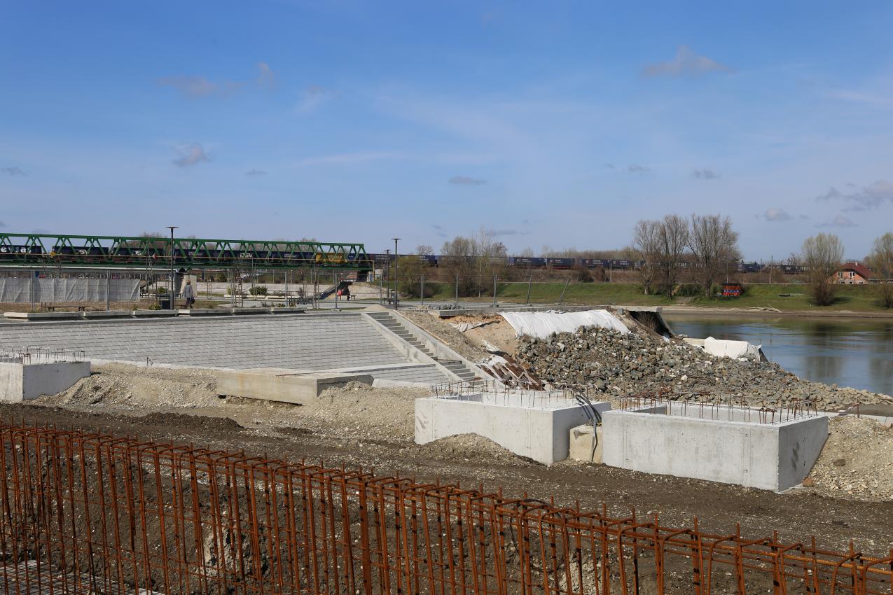 Izgradnja šetnice kroz Osijek prema Donjem gradu