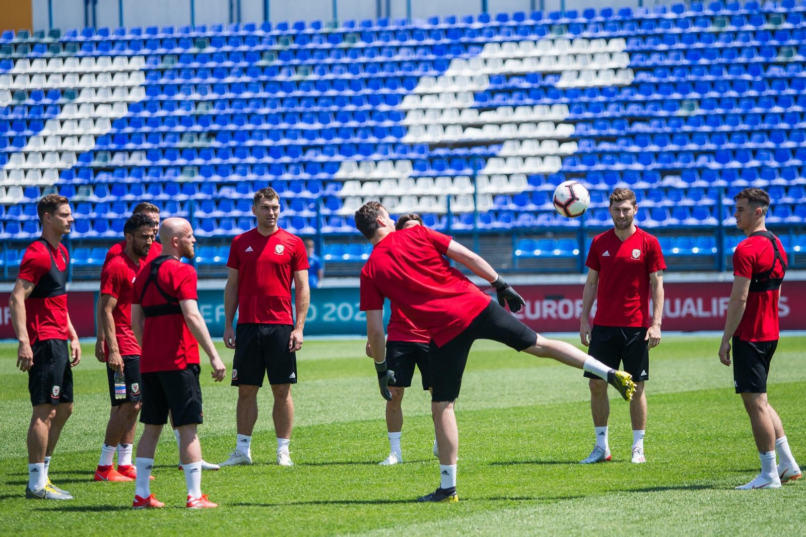 Gareth Bale i Ryan Giggs trenirali u Gradskom vrtu