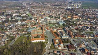 grad đakovo iz zraka