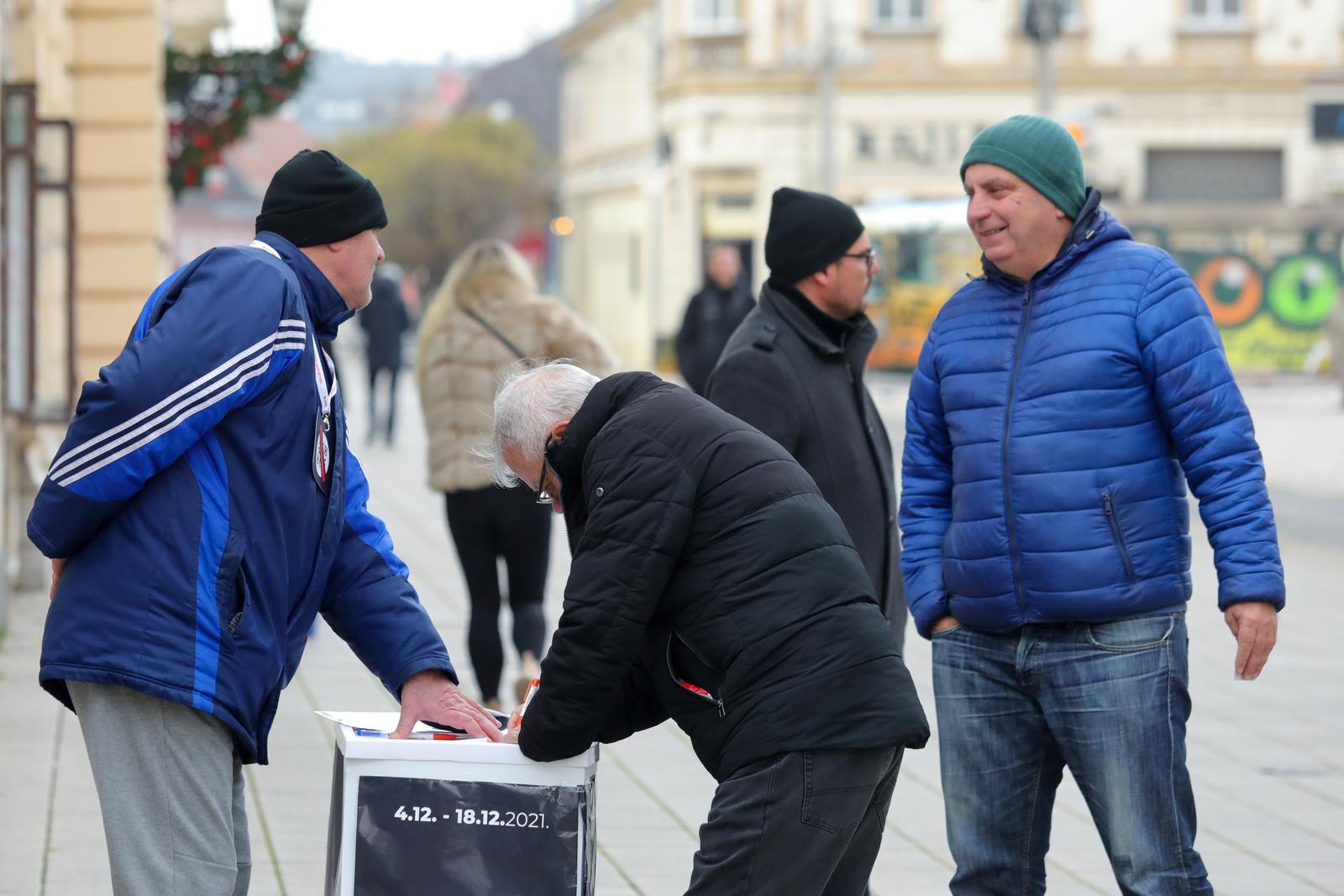 Prikupljanje potpisa za COVID referendum