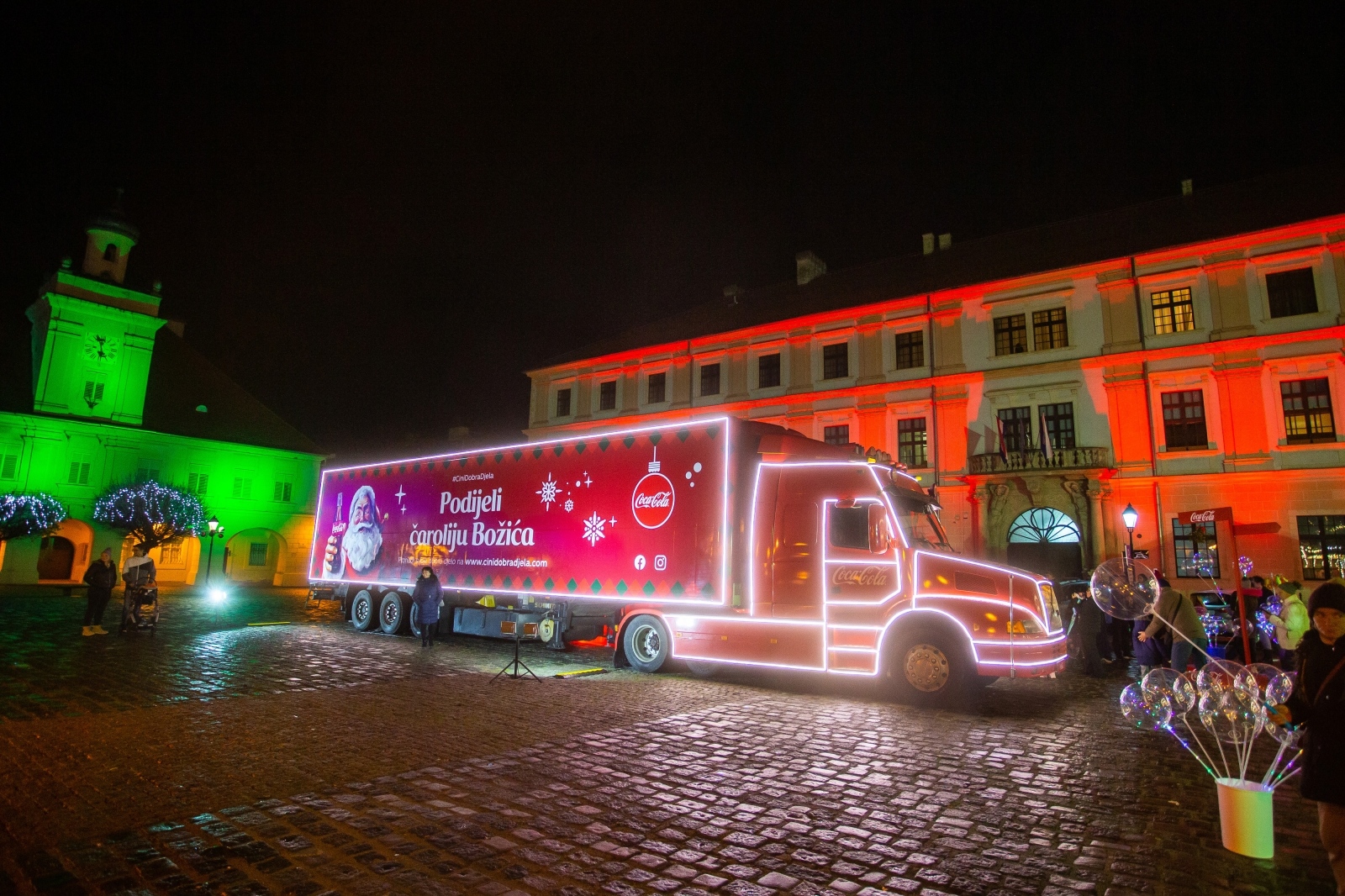 Coca Cola kamion u Osijeku