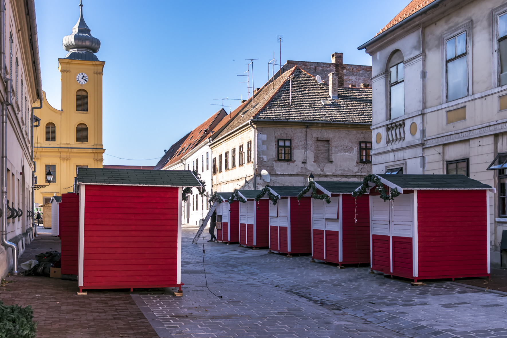 Pripreme za početak Adventa u Osijeku Pripreme za početak Adventa u Osijeku
