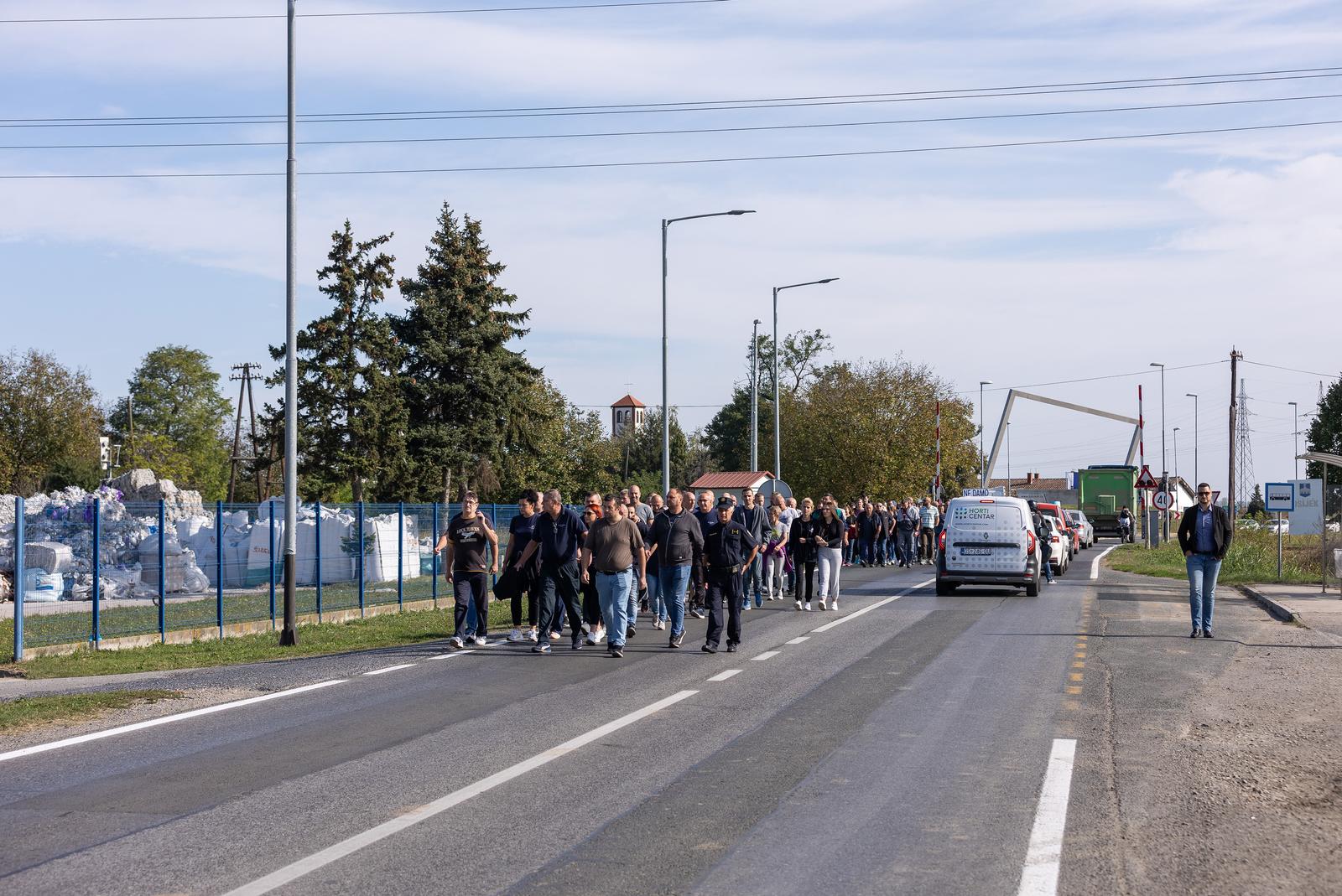 Prosvjed radnika Drave International