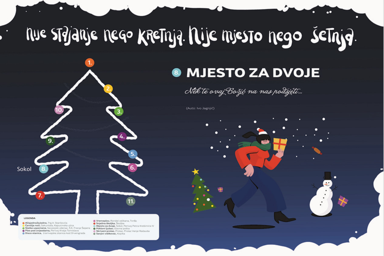 Perivoj kralja Petra Krešimira IV – Mjesto za dvoje Nek te ovaj Božić na nas podsjeti… (Auto: Ivo Jagnjić) Perivoj kralja Petra Krešimira IV – Mjesto za dvoje Nek te ovaj Božić na nas podsjeti… (Auto: Ivo Jagnjić)