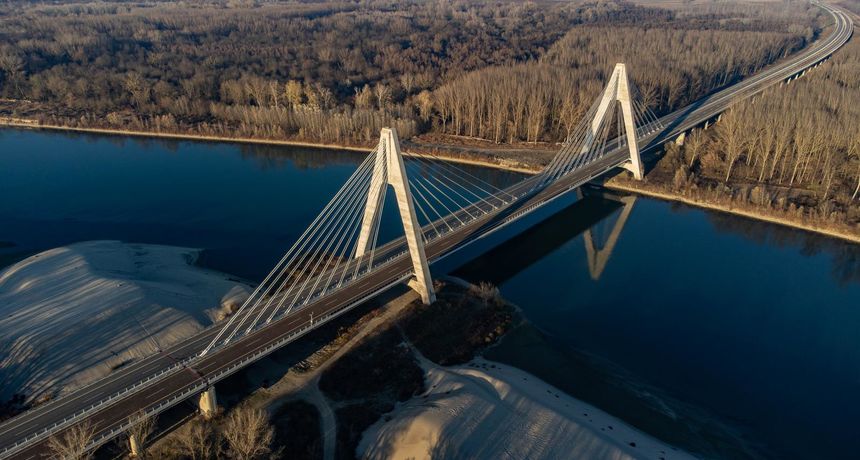 Most preko Drave kod Petrijevaca – dio Koridora Vc