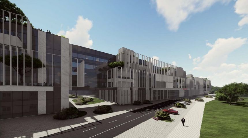 Budući izgled novog osječkog KBC-a Budući izgled novog osječkog KBC-a