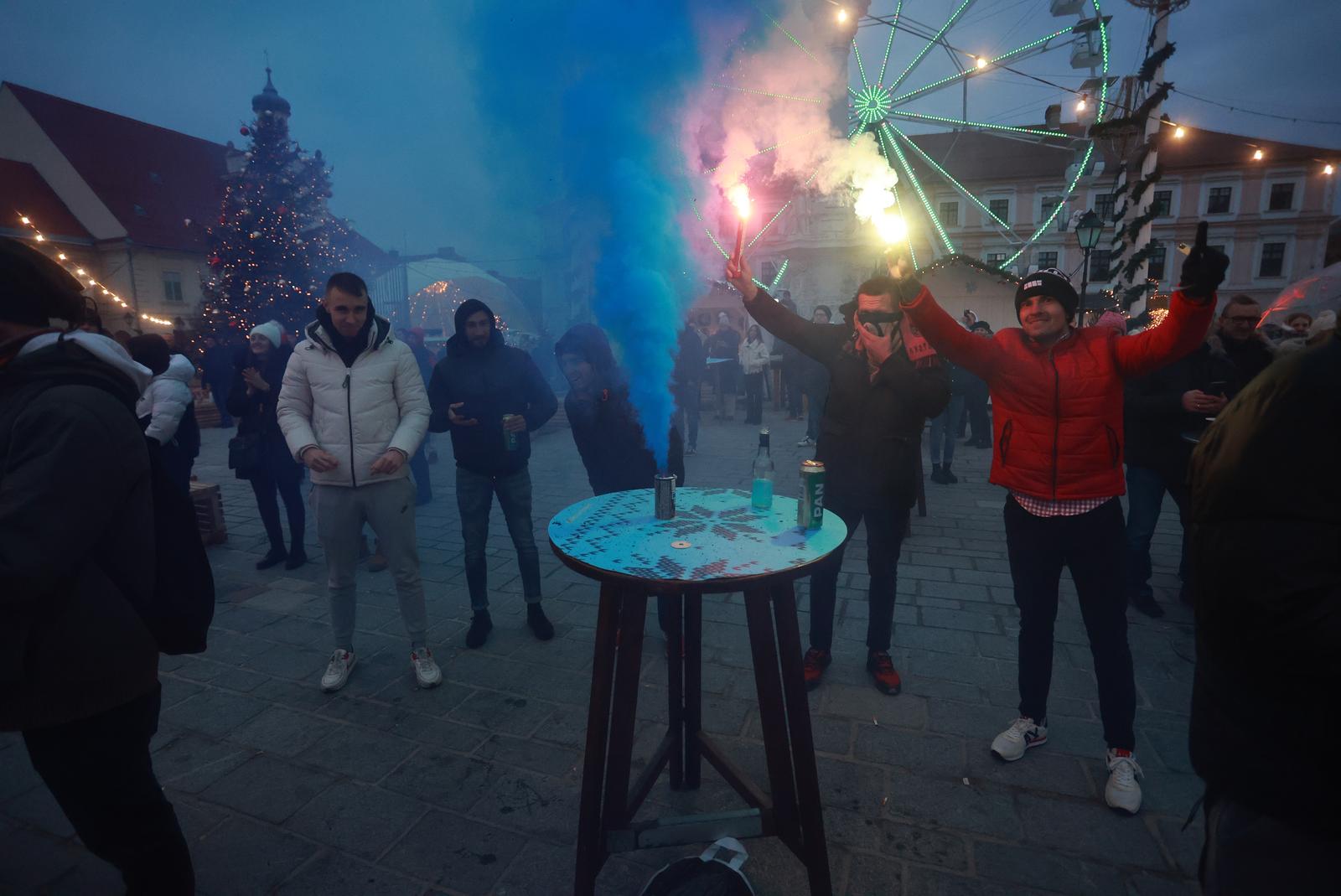 Slavlje navijača u Tvrđi