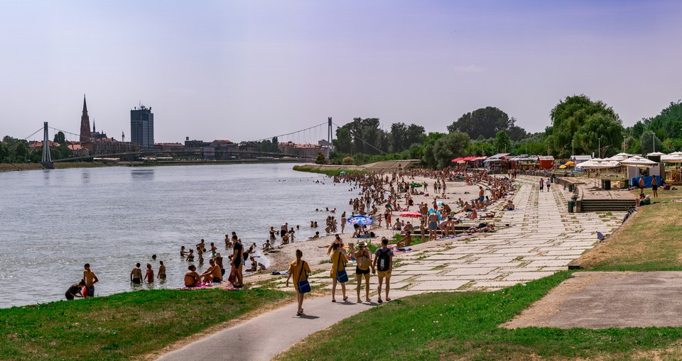 Vrući utorak na osječkoj Kopiki