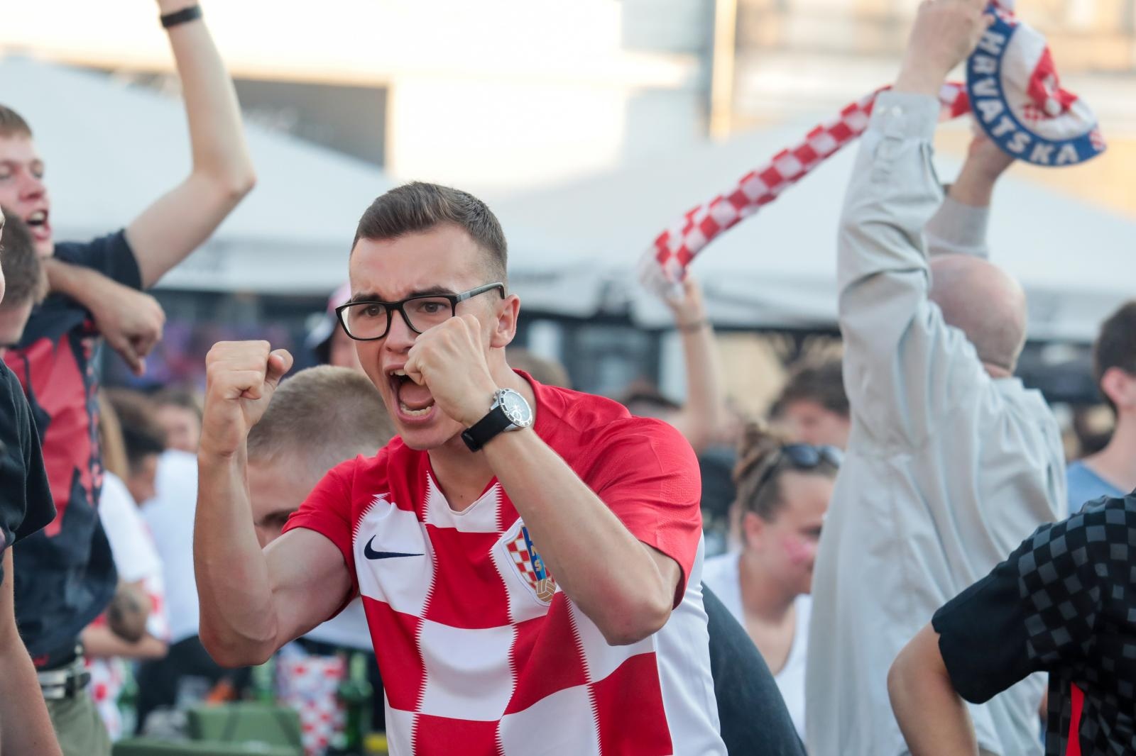 EURO 2020: Gledanje utakmice Hrvatska-Španjolska u Tvrđi