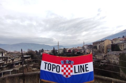 zastava Topoline, Mostar zastava Topoline, Mostar