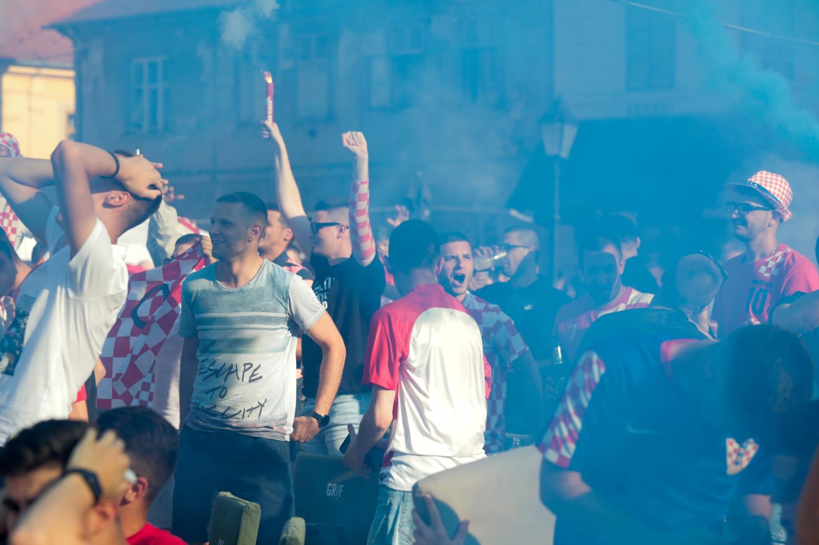 EURO 2020: Gledanje utakmice Hrvatska-Španjolska u Tvrđi