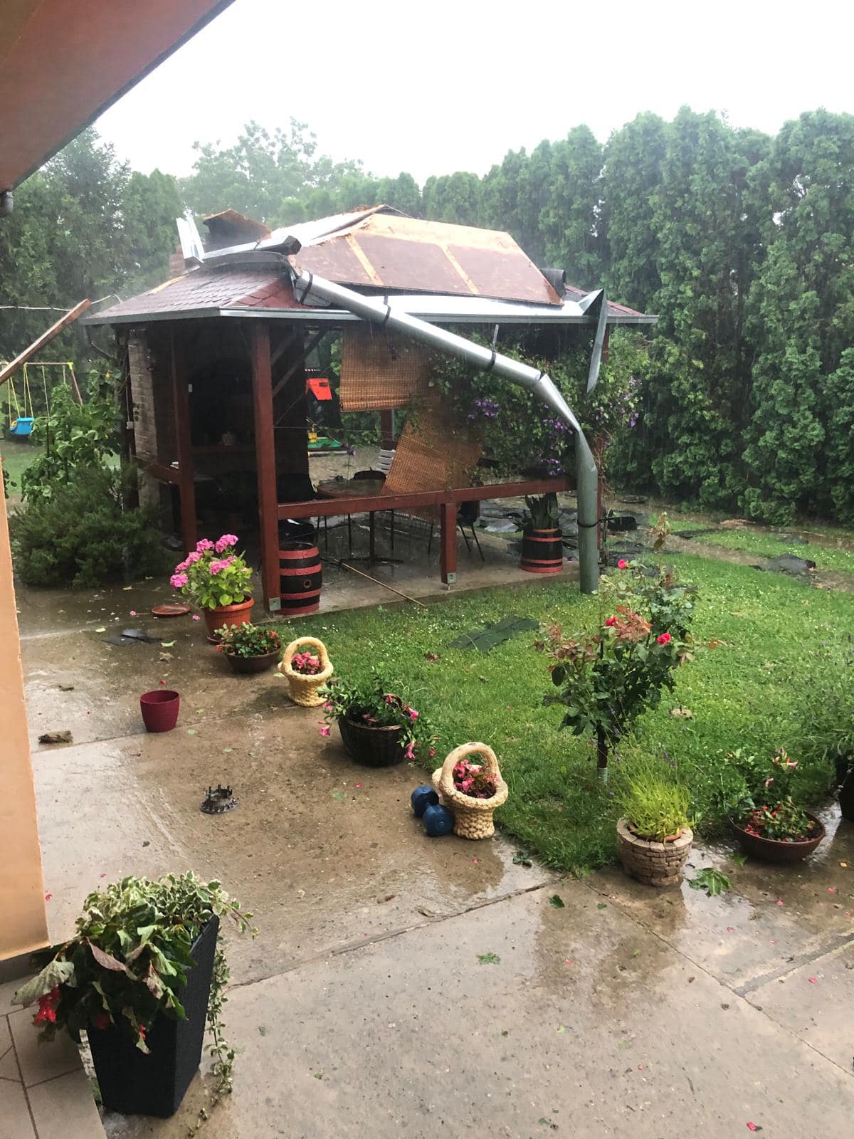 Nevrijeme poharalo Ilok, 3.6.2.2024.