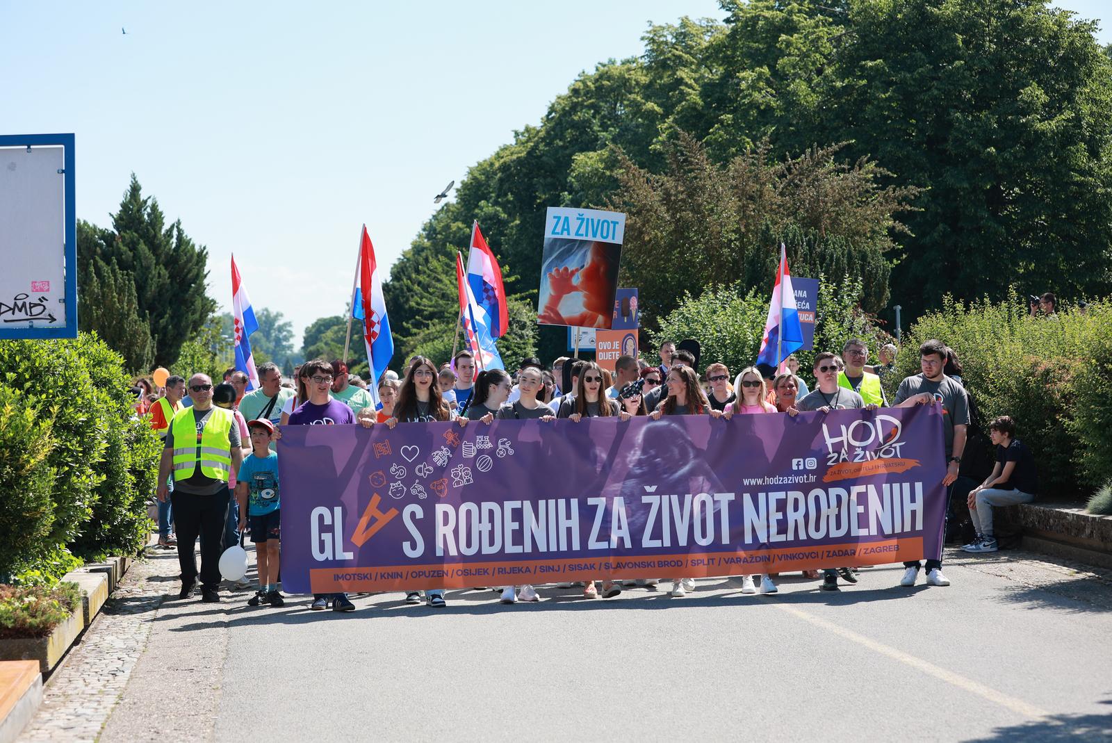 Hod za život Osijek 2024.