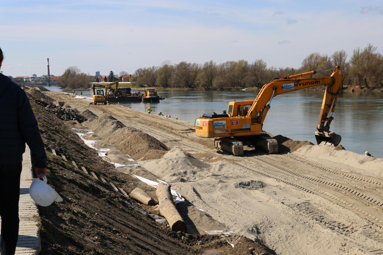 Izgradnja šetnice kroz Osijek prema Donjem gradu