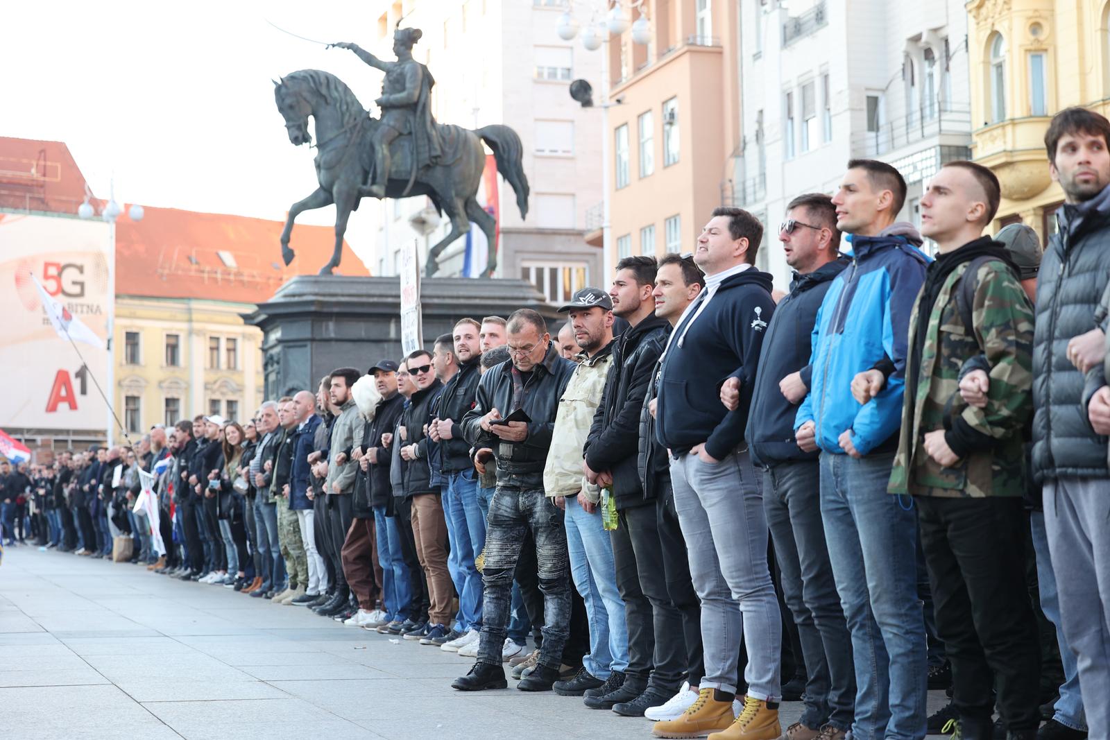 U Zagrebu veliki prosvjed protiv Covid potvrda