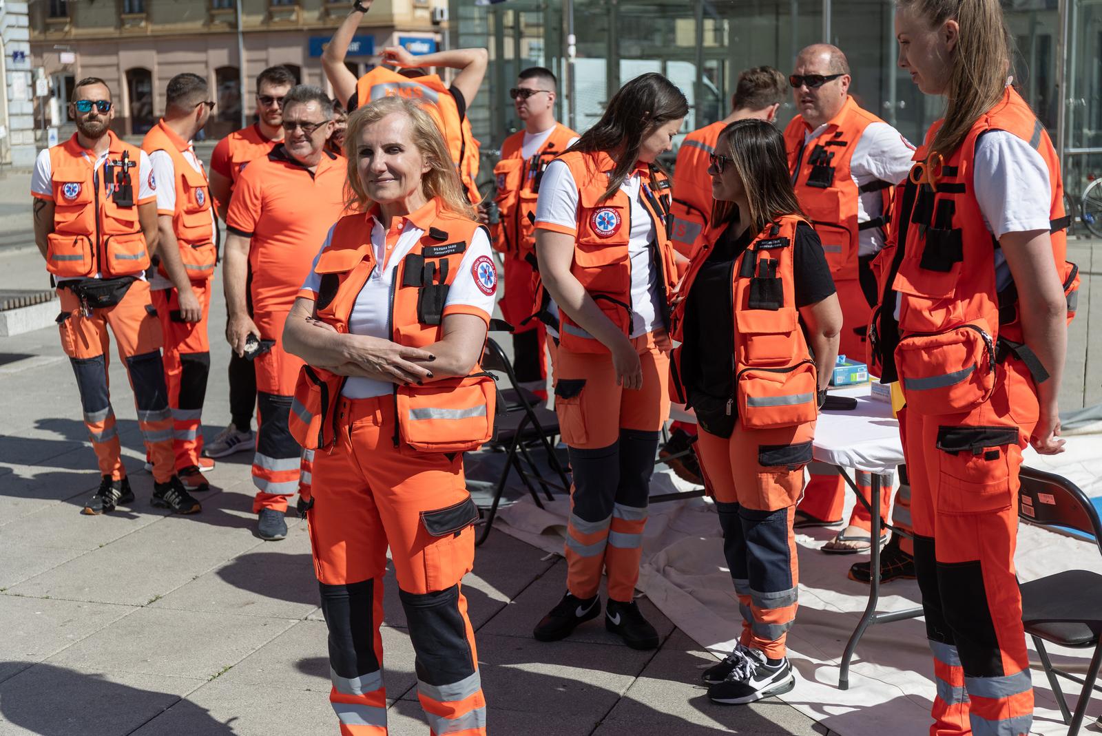 Dan hitne medicinske službe u centru Osijeka