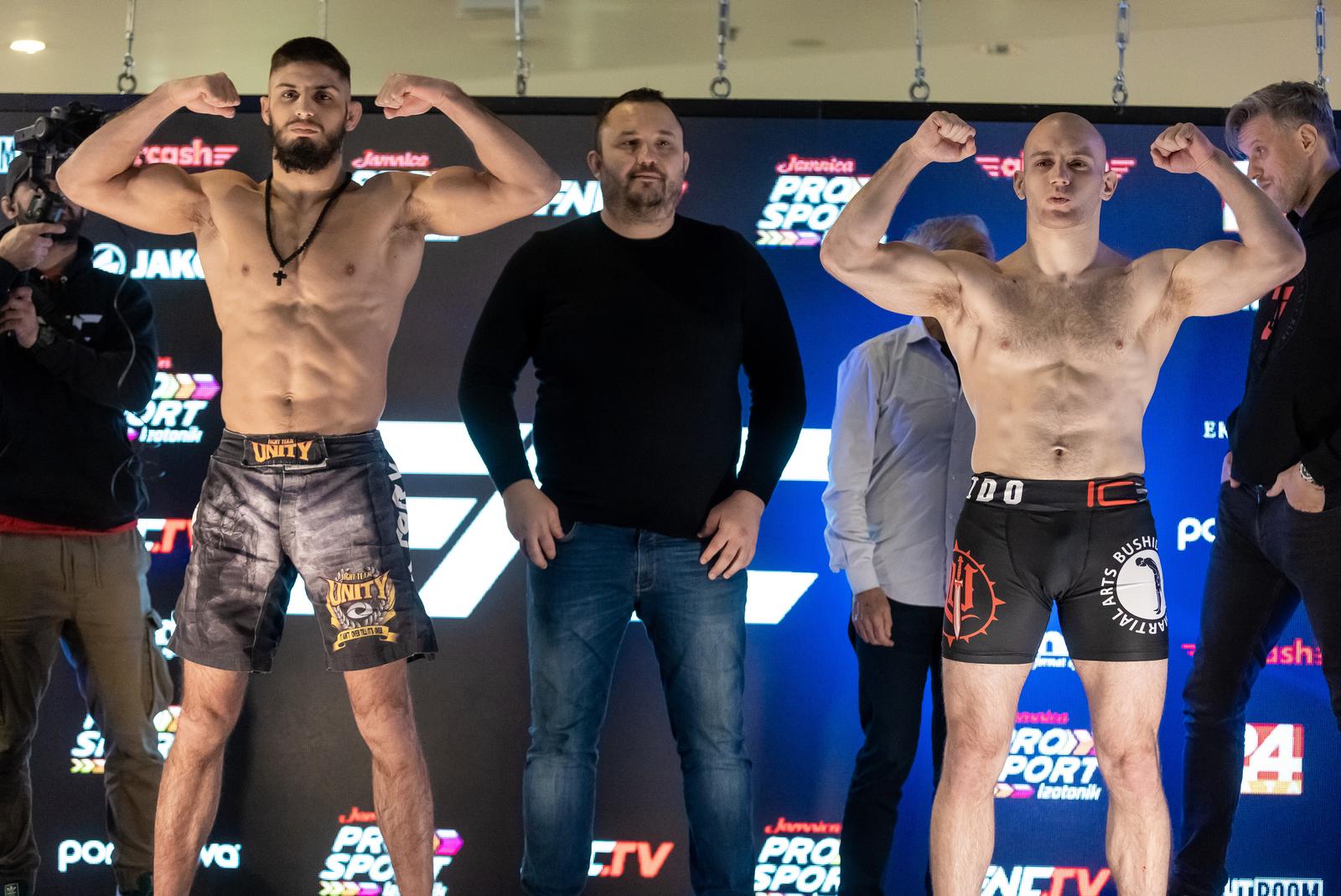 Službeno vaganje boraca za Armagedon finale i FNC 4