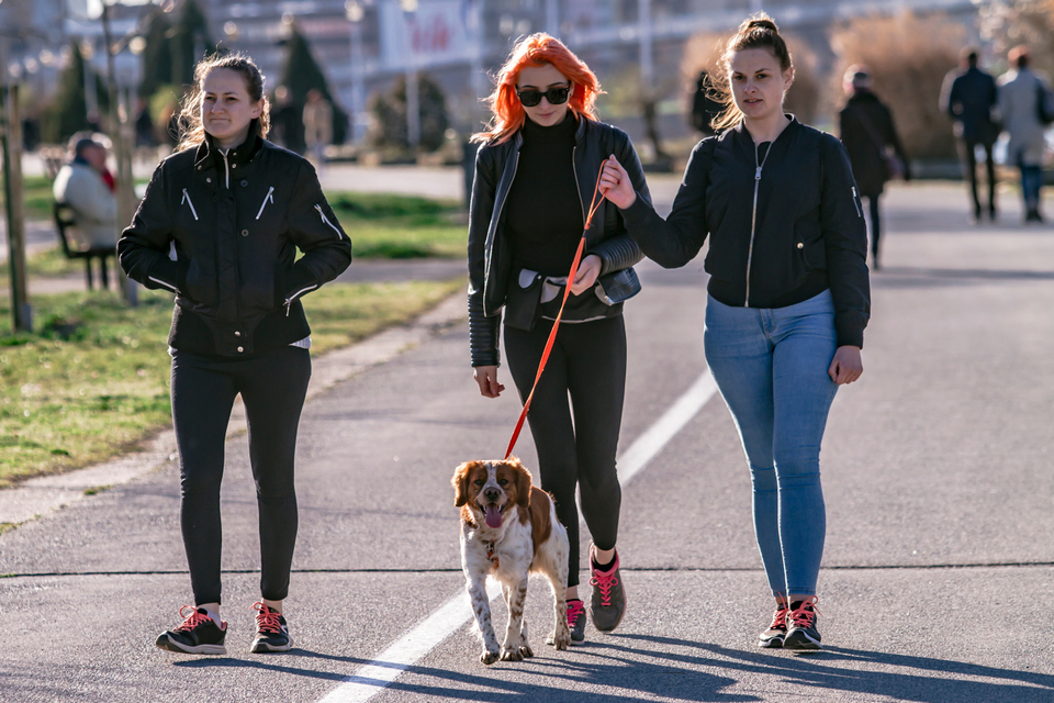 Osječane korona još nije uplašila – promenada puna šetača