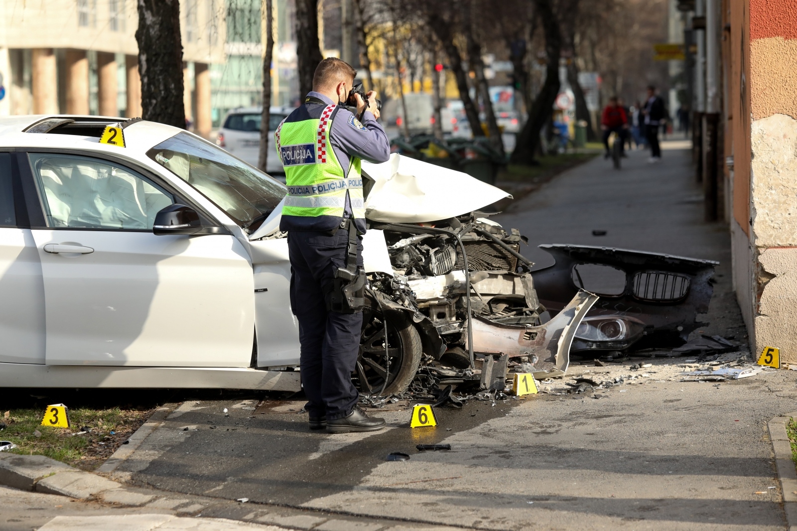 Prometna nesreća u Vukovarskoj ulici