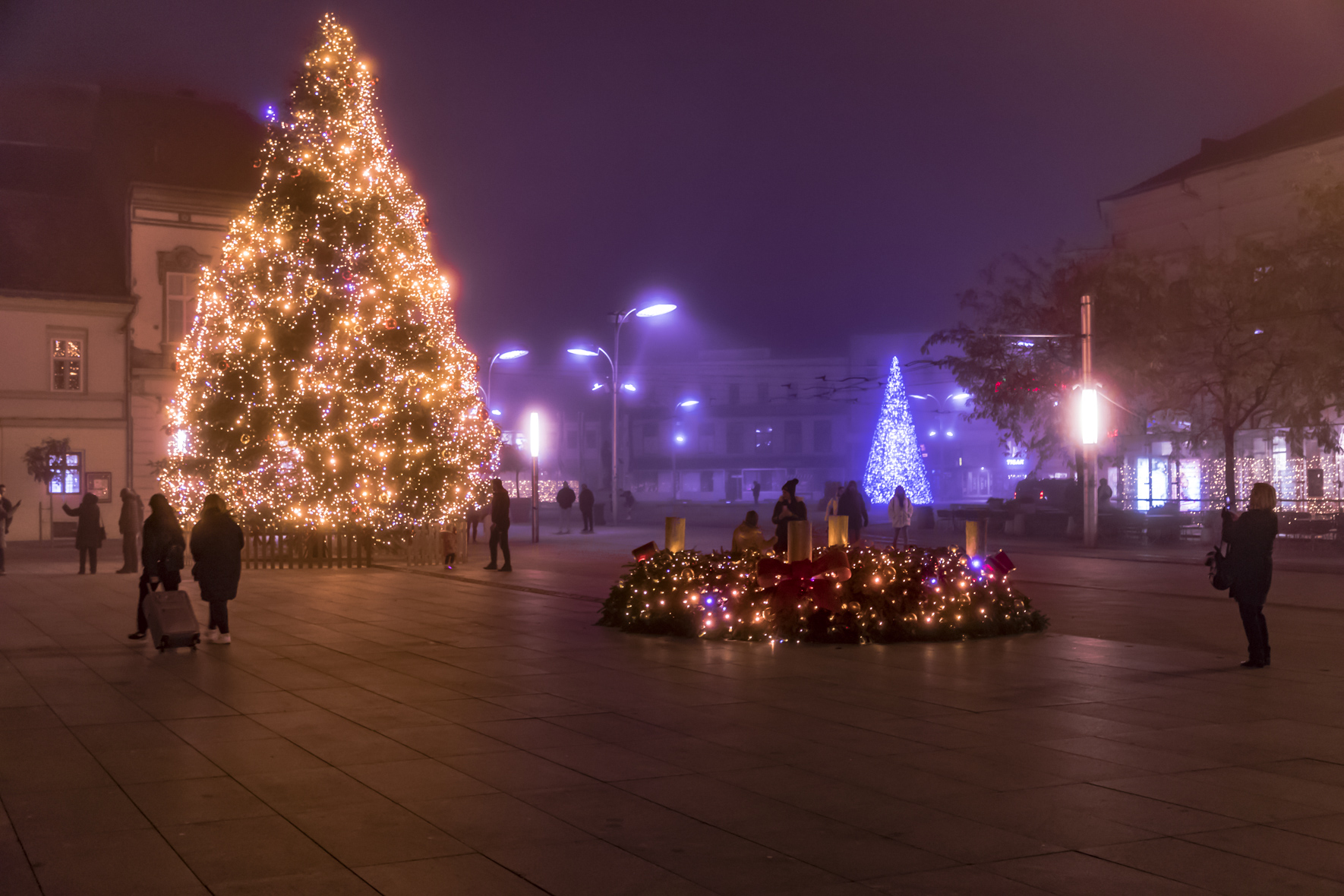 Blagdanski duh u središtu Osijeka Blagdanski duh u središtu Osijeka