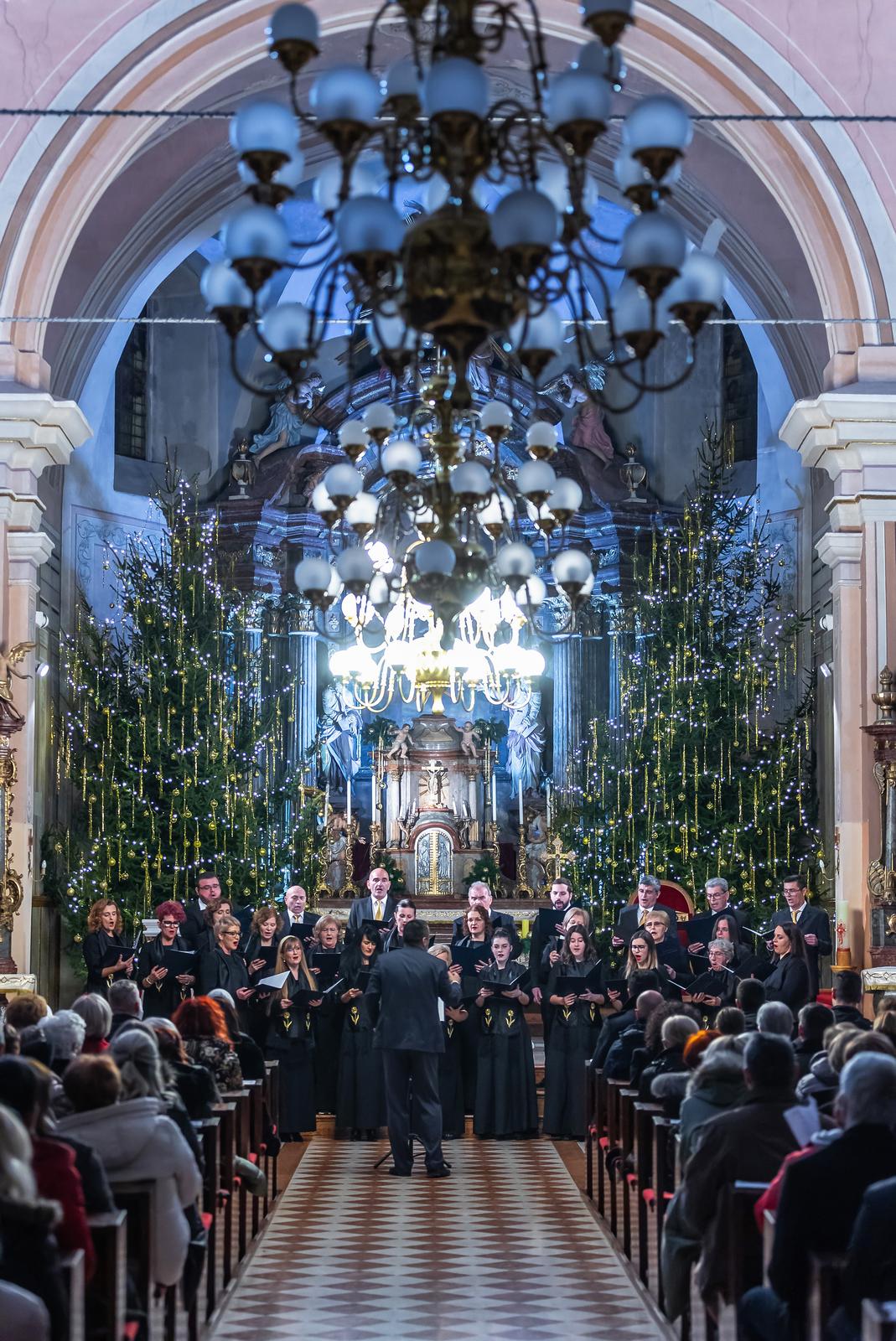 Božićni koncert zbora mladih Preslavnoga Imena Marijina 2024. Božićni koncert zbora mladih Preslavnoga Imena Marijina 2024.