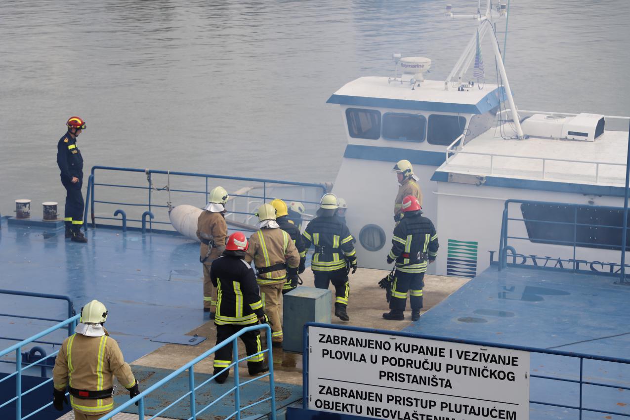 Pokazna vježba operativnih snaga sustava civilne zaštite Osječko-baranjske županije “DUNAV 2021.”