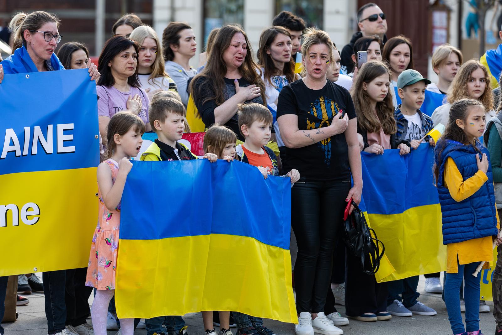 U Osijeku održan skup potpore Ukrajini