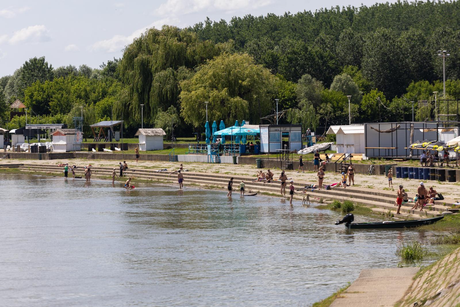 Kupanje na Dravi lipanj 2024.