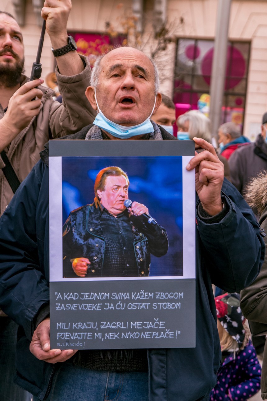 Osječki ispraćaj Krunoslava Kiće Slabinca