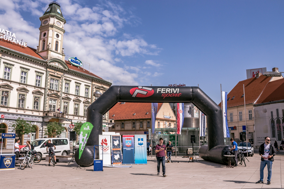 Rekreacijska biciklijada u Osijeku