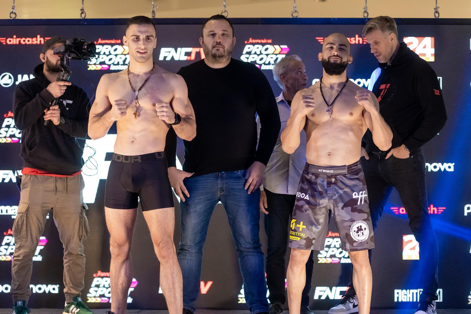 Službeno vaganje boraca za Armagedon finale i FNC 4