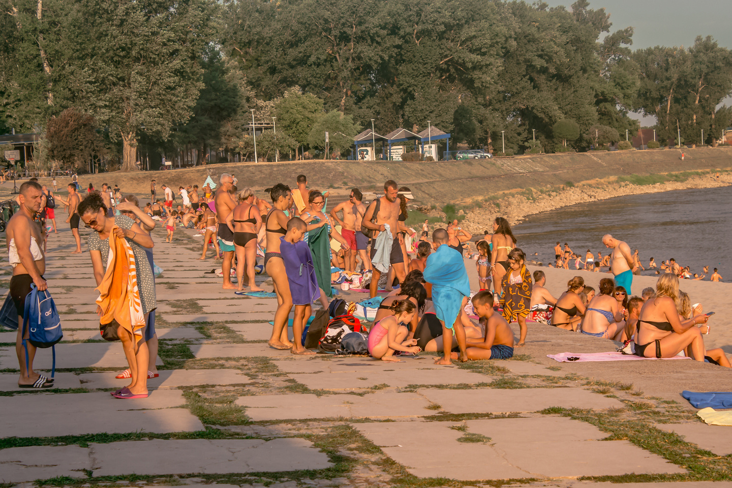 Kupanje Kopika Drava, kolovoz 2022.