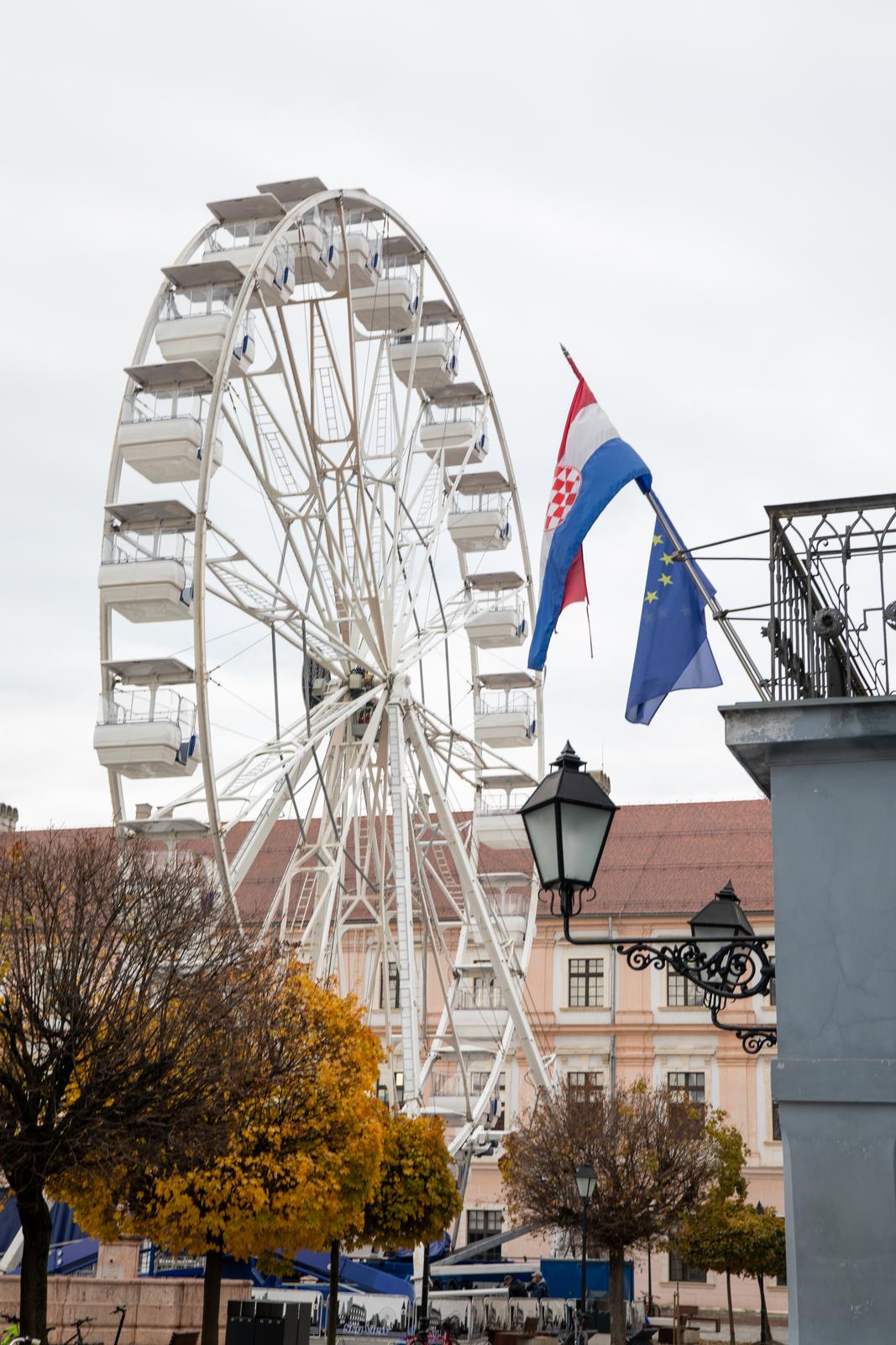 Postavljen panoramski kotač u Tvrđi Postavljen panoramski kotač u Tvrđi