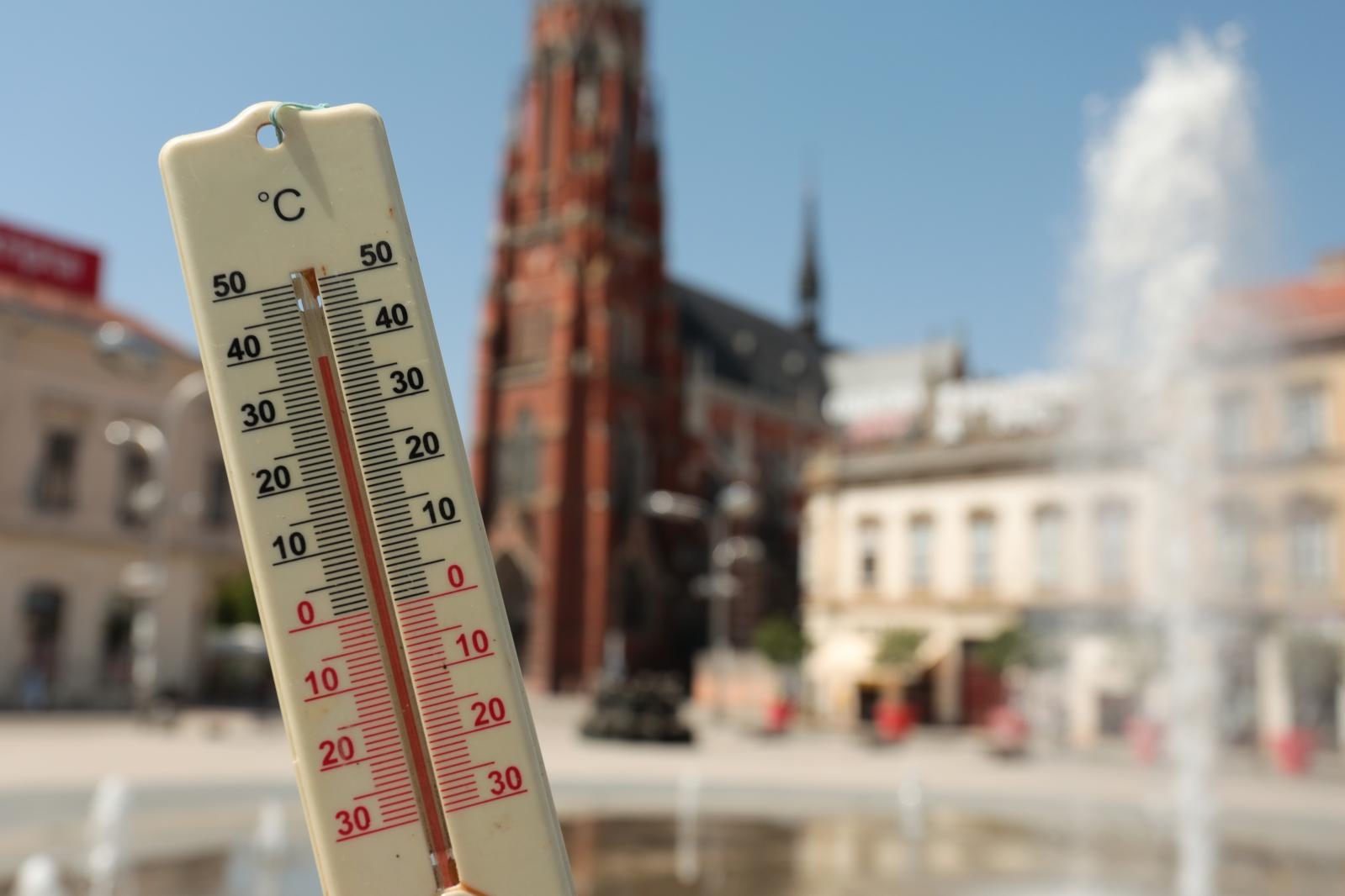 Osijek na +38°C