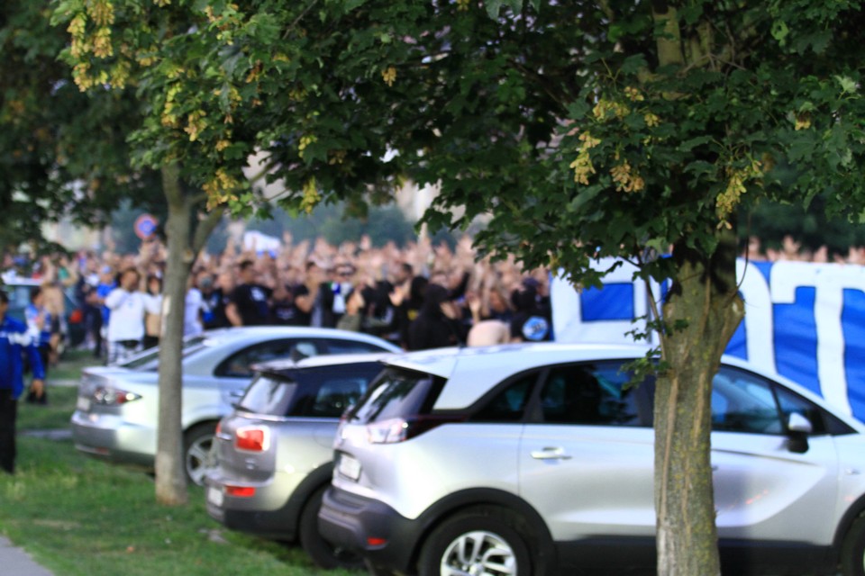Atmosfera ispred stadiona Osijek – Lokomotiva