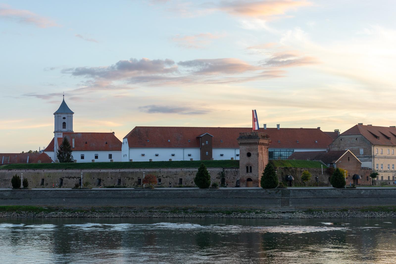 Zalazak sunca iznad Osijeka