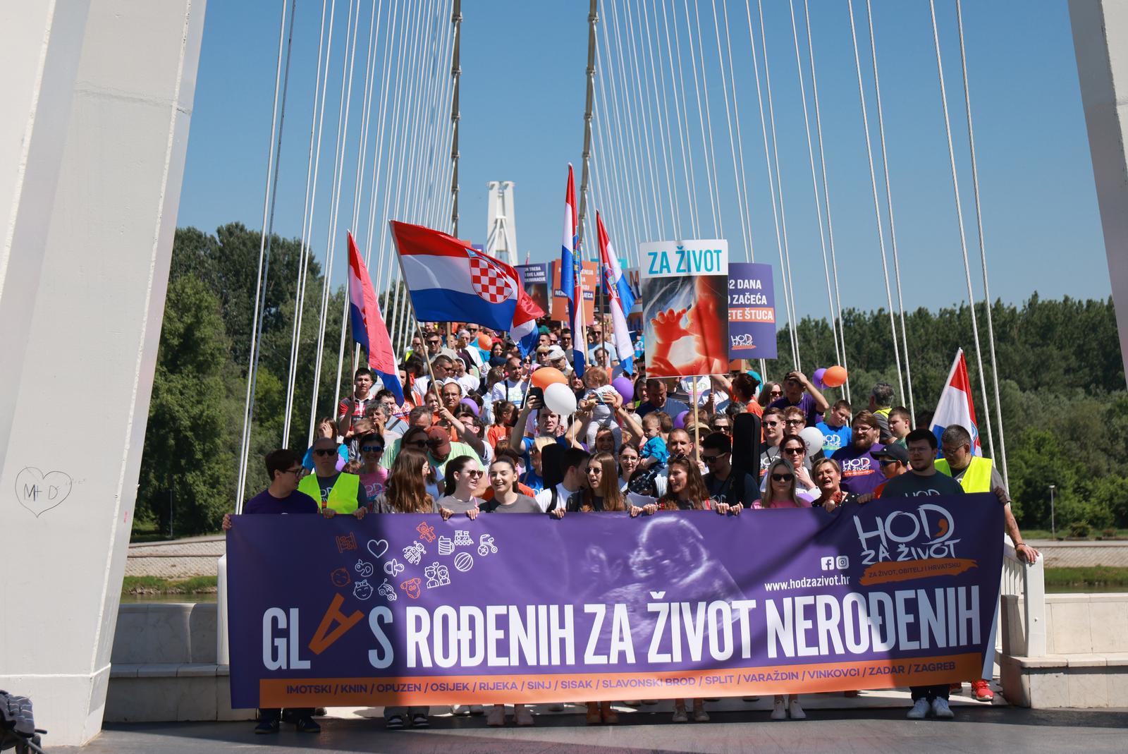 Hod za život Osijek 2024.