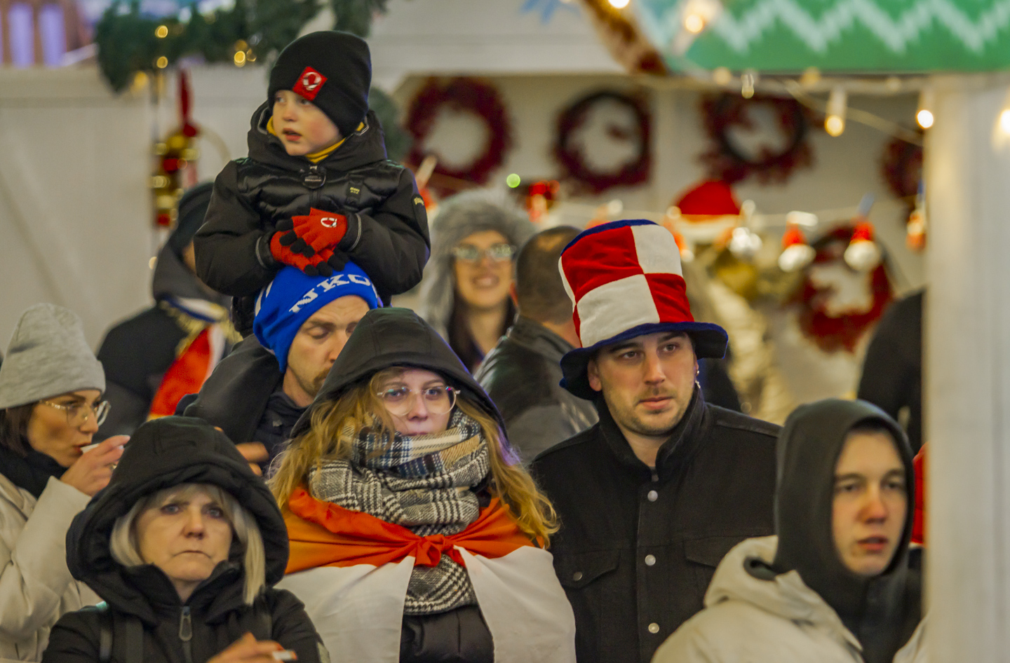 Slavlje nakon pobjede Hrvatske