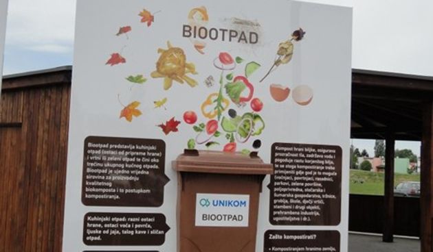 Unikom uvodi i smeđe kante za biootpad - SiB.hr