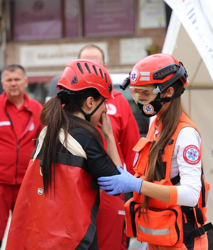 Pokazna vježba potvrdila spremnost operativnih snaga civilne zaštite OBŽ
