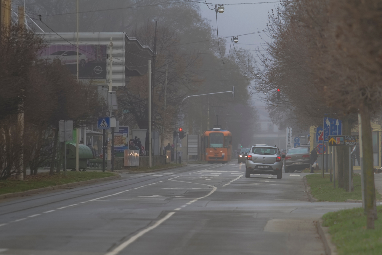 Magloviti prosinac u Osijeku Magloviti prosinac u Osijeku