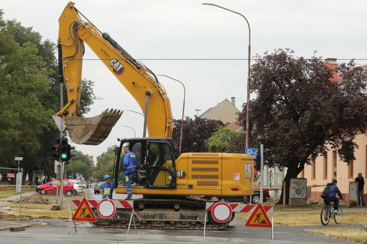 Radovi na vrelovodu – posebna regulacija prometa Radovi na vrelovodu – posebna regulacija prometa