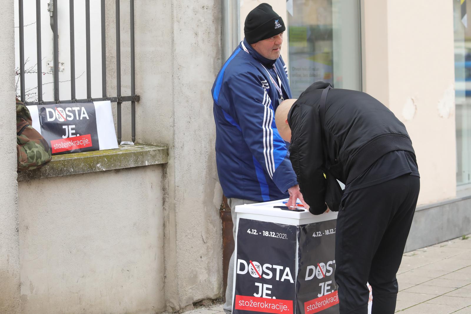Prikupljanje potpisa za COVID referendum