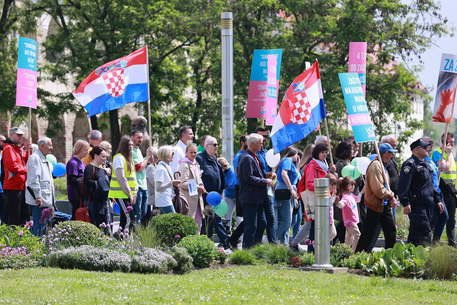 Hod za život u Osijeku